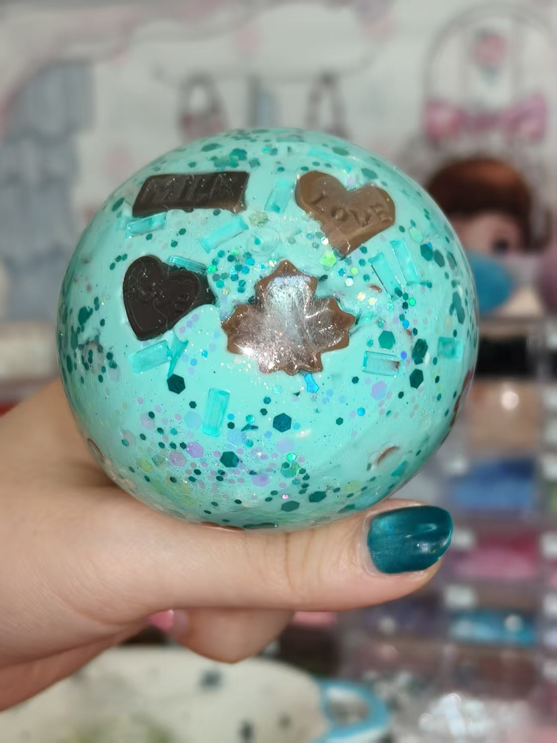 [Mint chocolate]squishy ball 6cm
