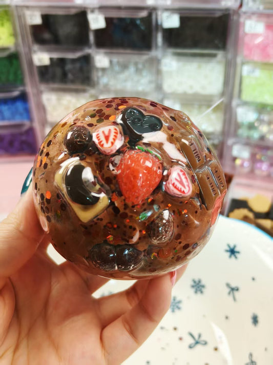 [Strawberry Chocolate] squishy ball 6cm