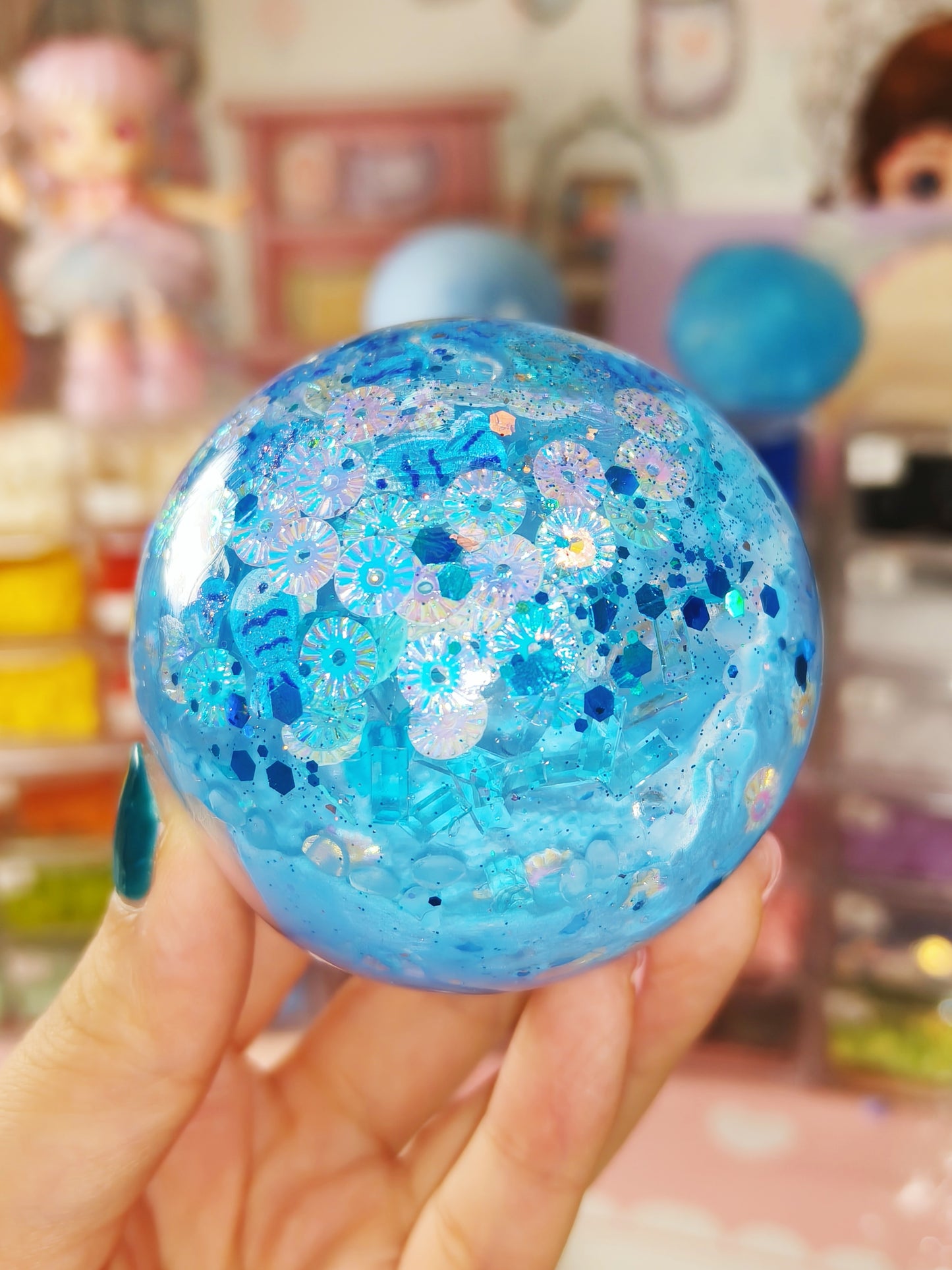 [Vast ocean] Mixed squishy ball 6cm